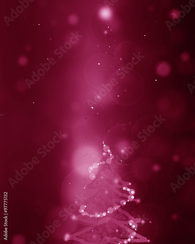 Abstract illustration for christmas magenda background photo