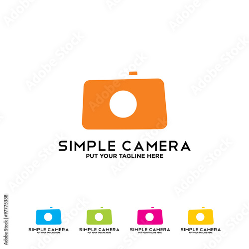 Simple Camera logo Icon