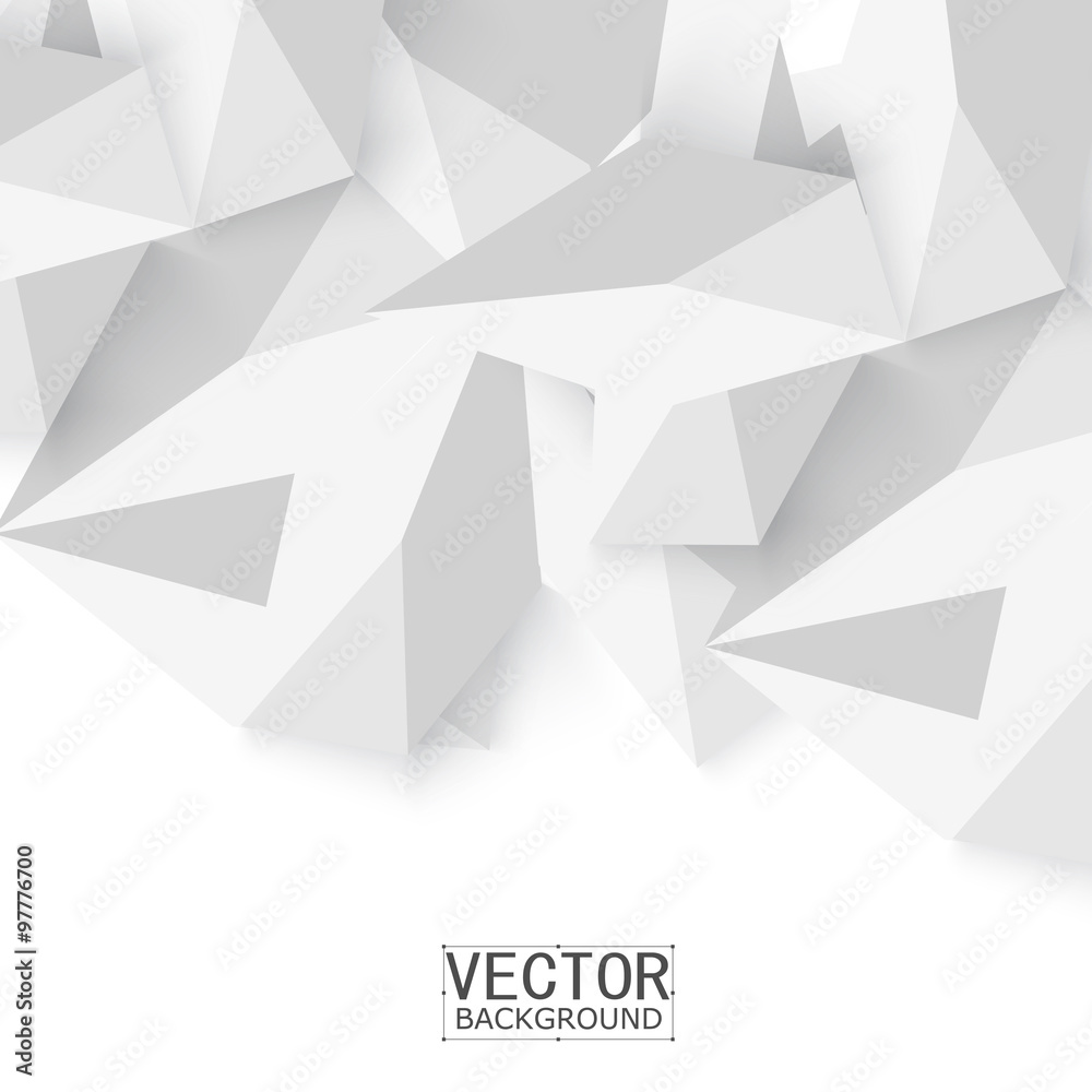 Vector background abstract polygon triangle. 