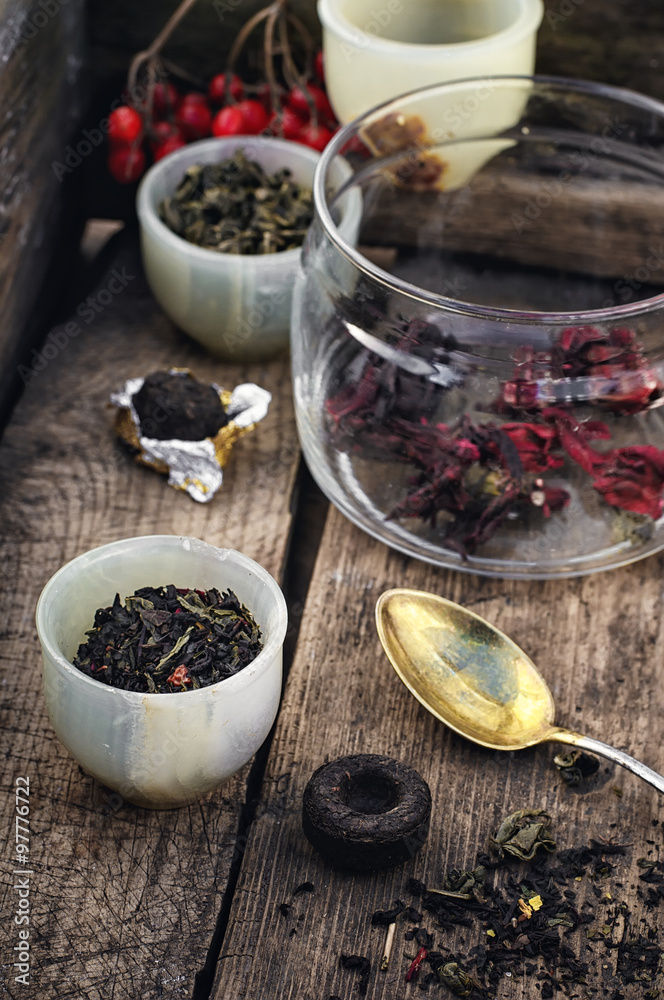 Varieties of tea Varieties of tea