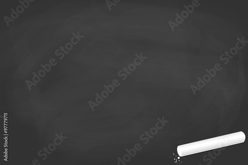 empty chalkboard black