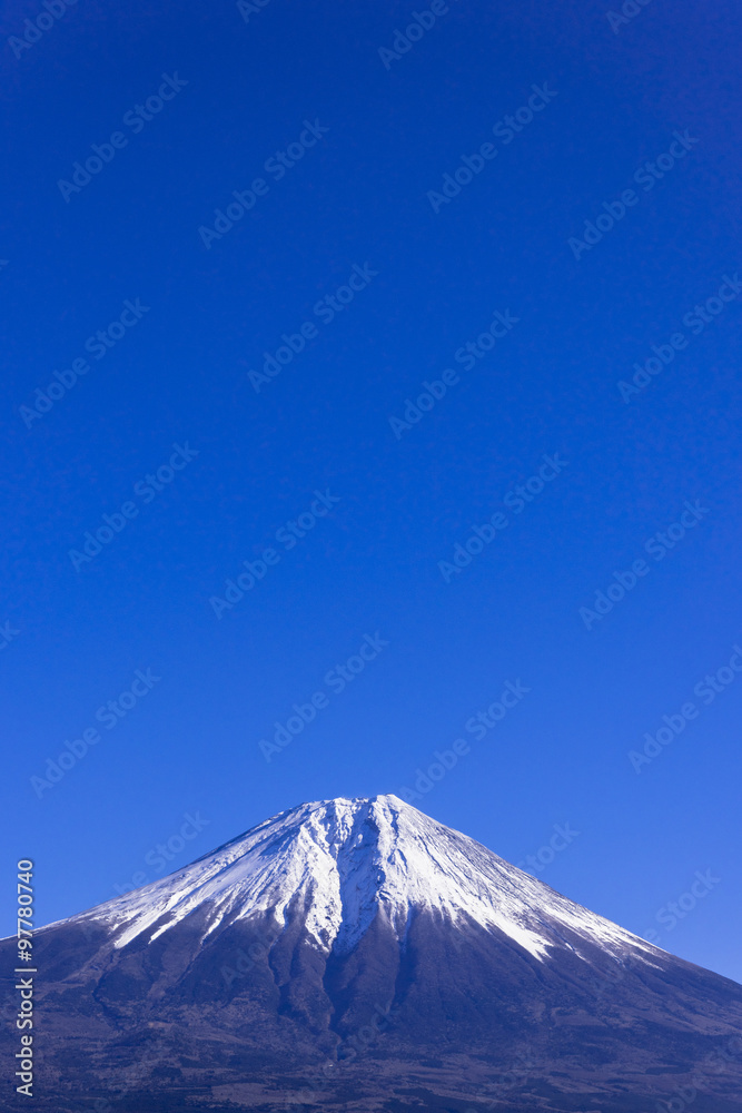 青空と富士山