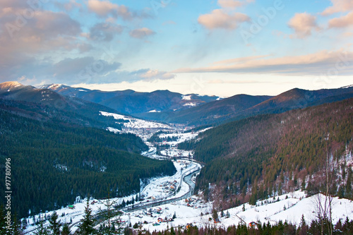 Life in Carpathians Mountains