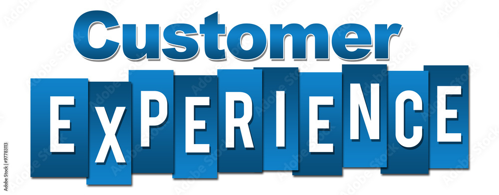 Customer Experience Profession Blue Stripes 