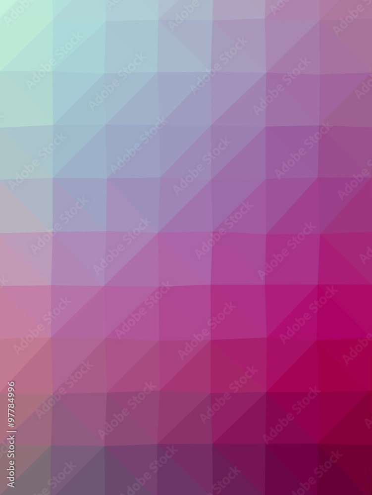 Fototapeta premium Abstract colors polygonal triangles pattern background.