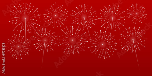 New Year's Eve fireworks background 