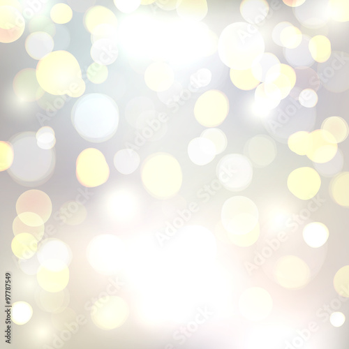 Abstract background. Bokeh circles.