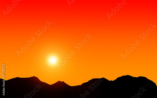 sun silhouette © focussy