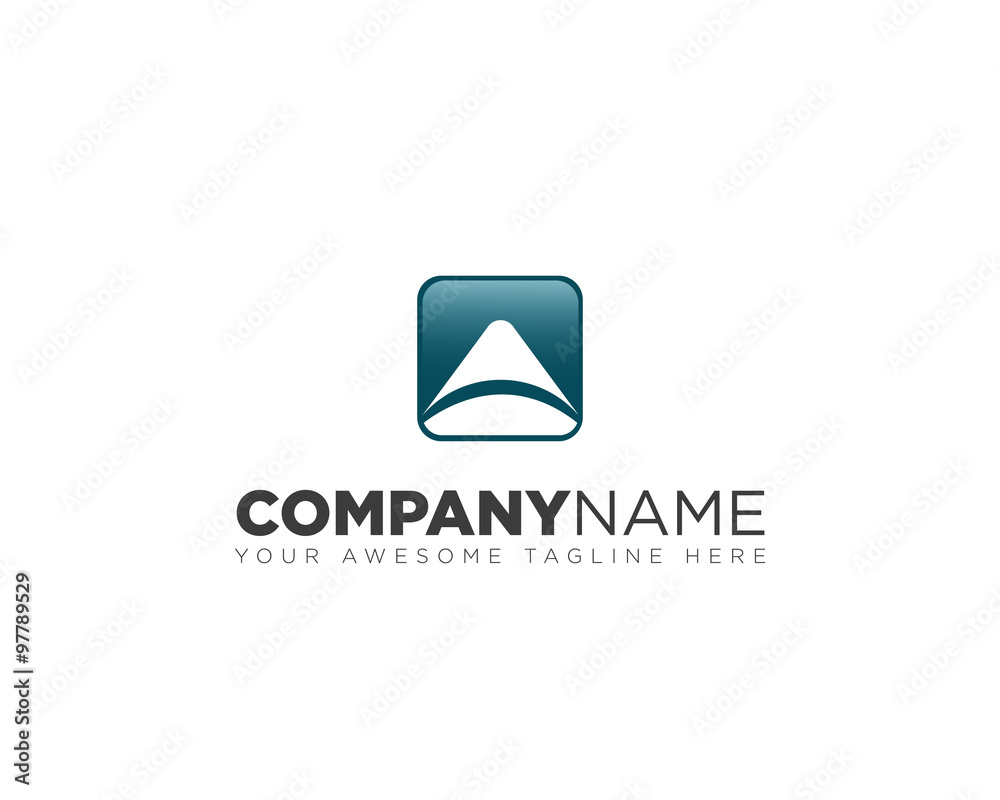 Fototapeta premium Plane Logo