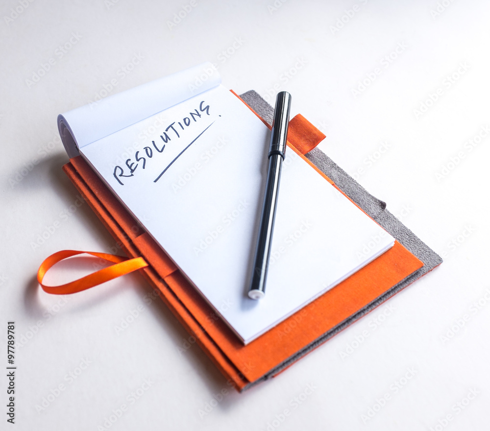 Start thinking of new year resolutions