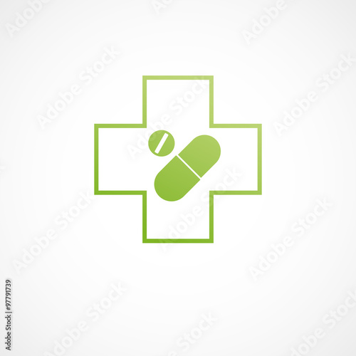 médicament,croix,verte