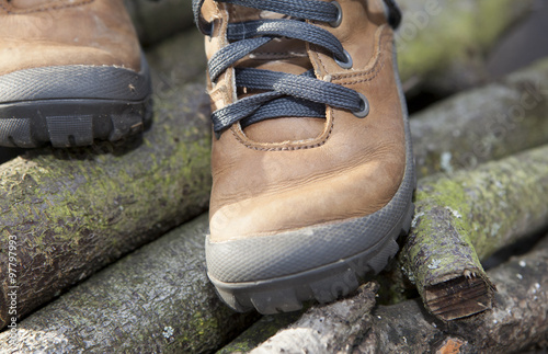 chaussures de marche photo