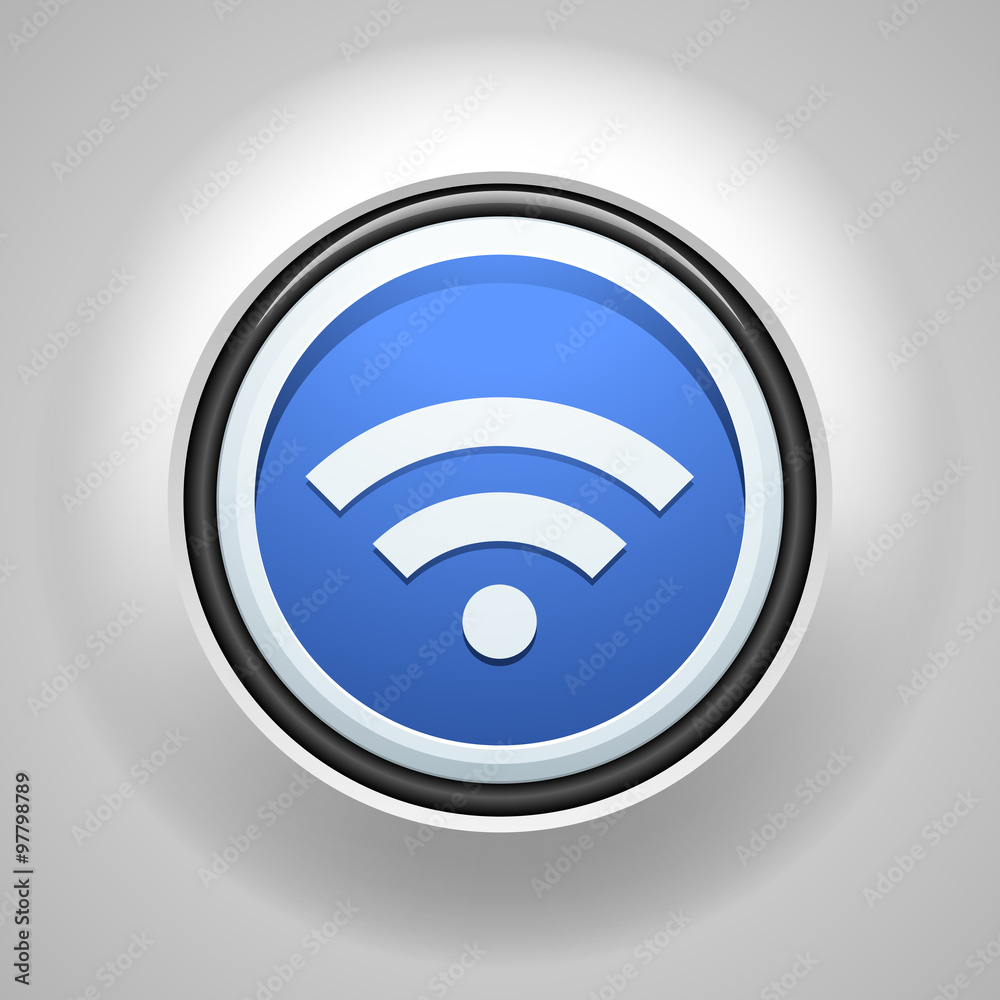 Wireless Connection button icon Wireless Connection button icon