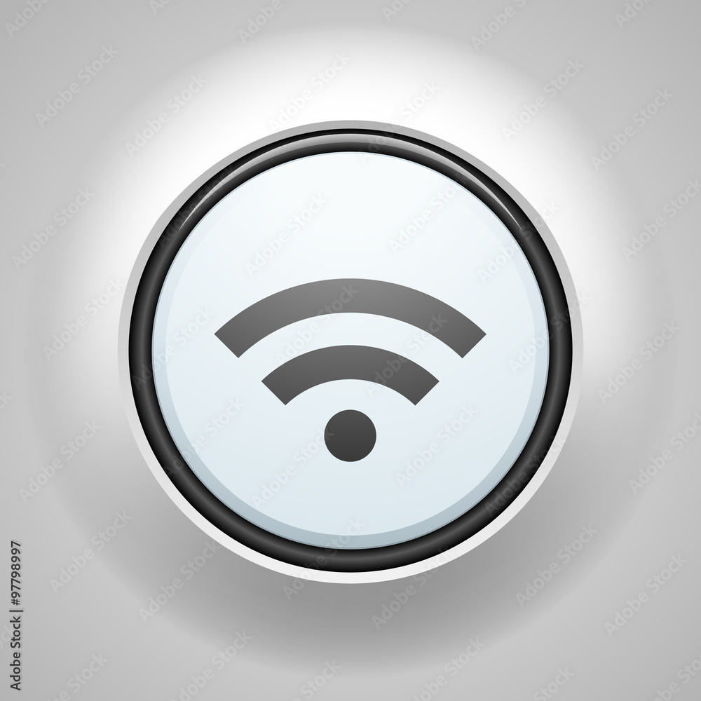 Wireless Connection button icon Wireless Connection button icon
