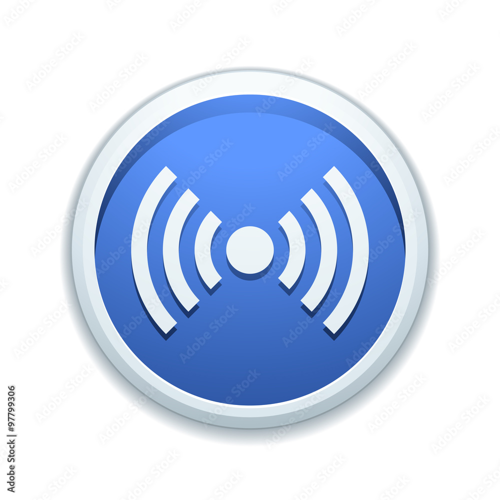 Wireless Connection button icon Wireless Connection button icon