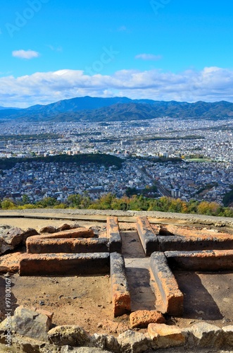 京都 大文字山からの景色