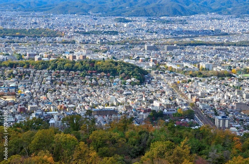 京都 大文字山からの景色