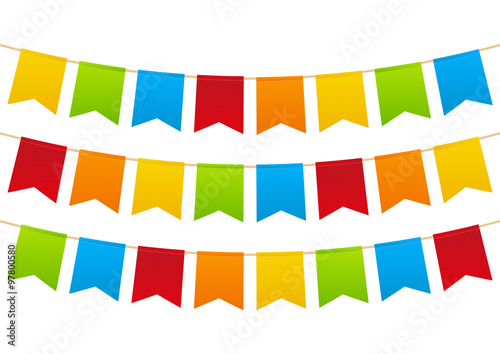 Party flags for Your design