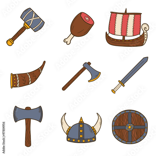 Icons on viking theme