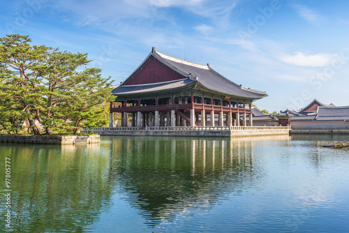 Gyeongbokgung palace in Seoul, South Korea