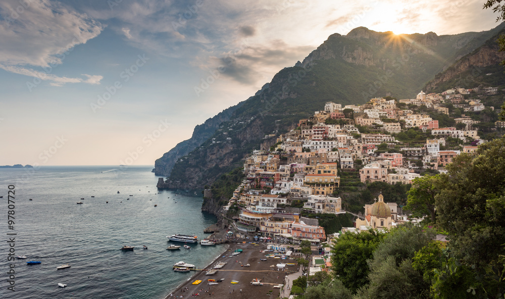 view of beautiful POSITANO