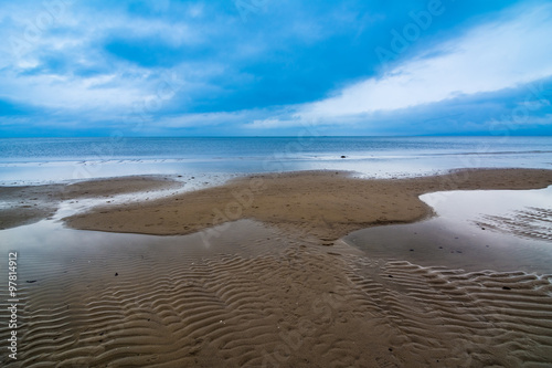 D  mmerung am Strand in Ahlbeck  Insel Usedom