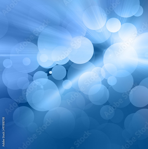 Bokeh blue background  © Victoria