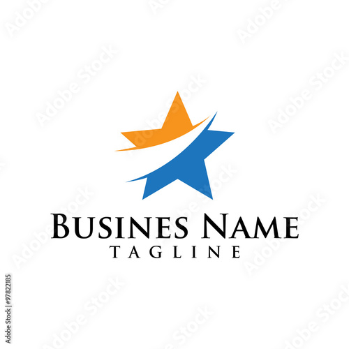 vector star logo icon