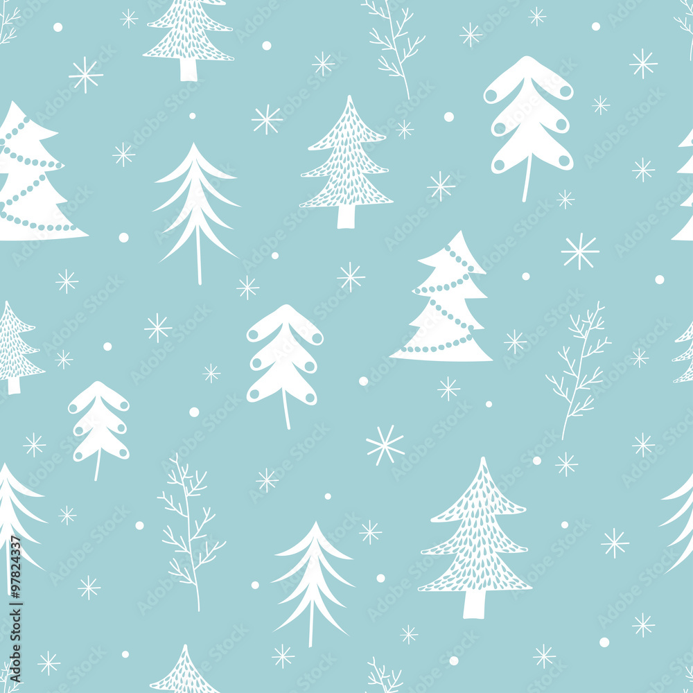 Christmas seamless pattern