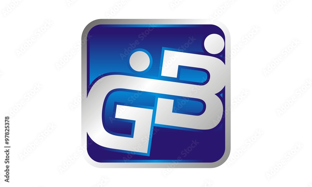 Letter GB Logo