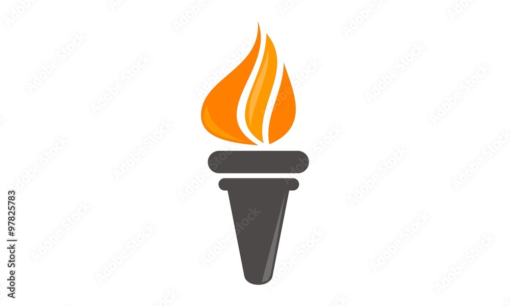 Torch, Book and Pen Torch, Book and Pen