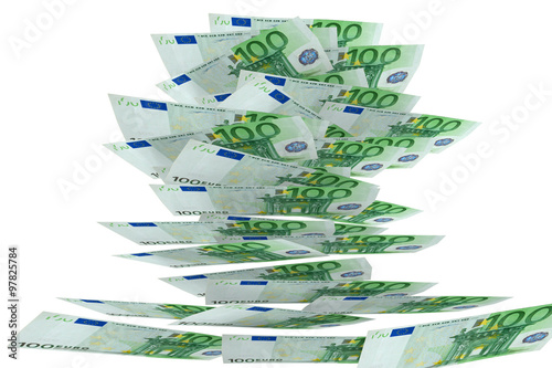 100 Euro - flying money