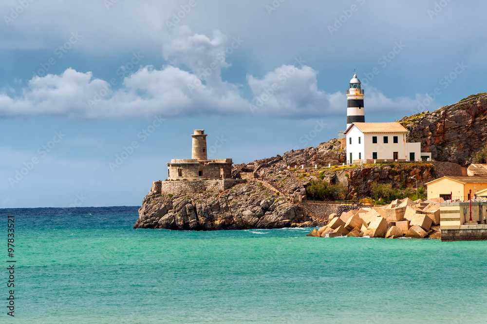 Lighthouse of Soler, Majorca, Spain
