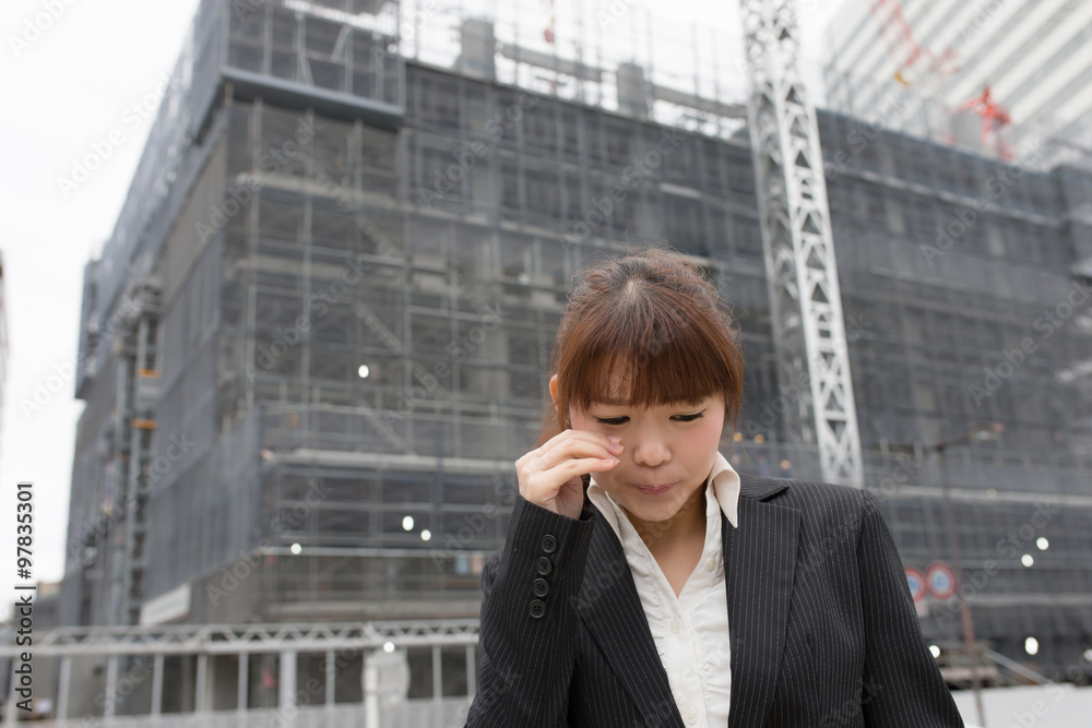 OLポートレート(工事現場)