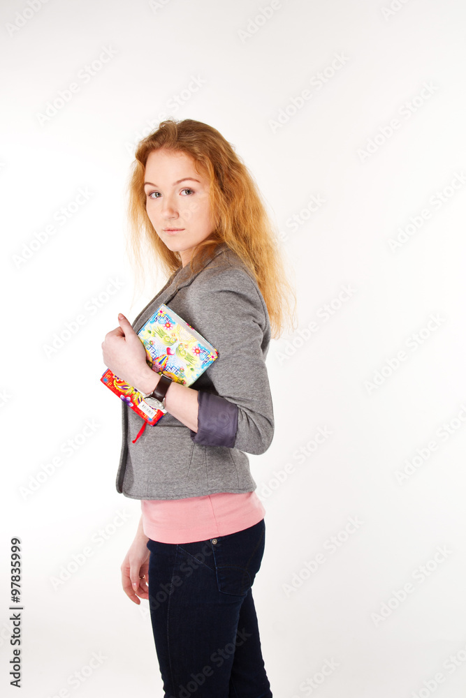 Portrait of happy cheerful smiling young beautiful woman Portrait of happy cheerful smiling young beautiful woman
