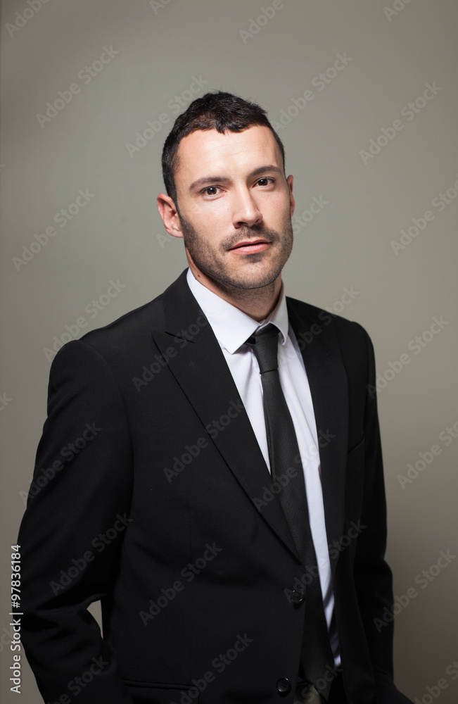 Portrait of young businessman Portrait of young businessman