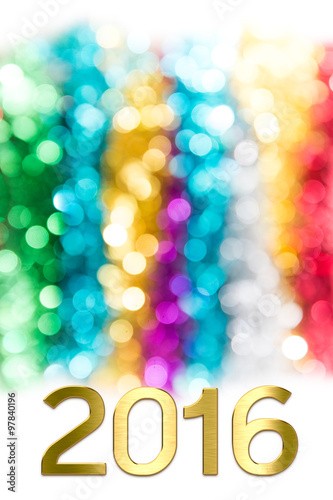 2016 New year background