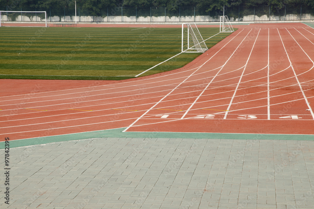 Fototapeta premium The playground is the runway