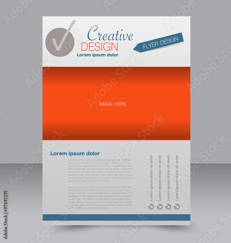 Konstfotografi Brochure design