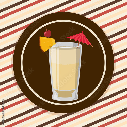Smoothie icons design 