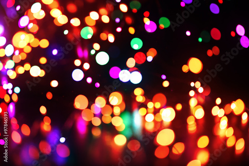 Colorful lights background