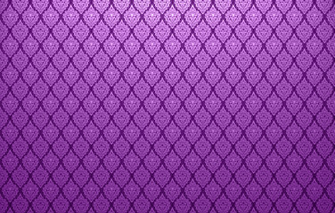 Background of Thai style fabric pattern with purple