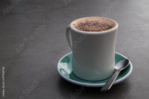 mocha espresso cup of coffee gormet chocolet photo
