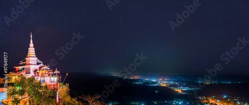 wat phra phutthabat Phanam,Li,lamphun,thailand.