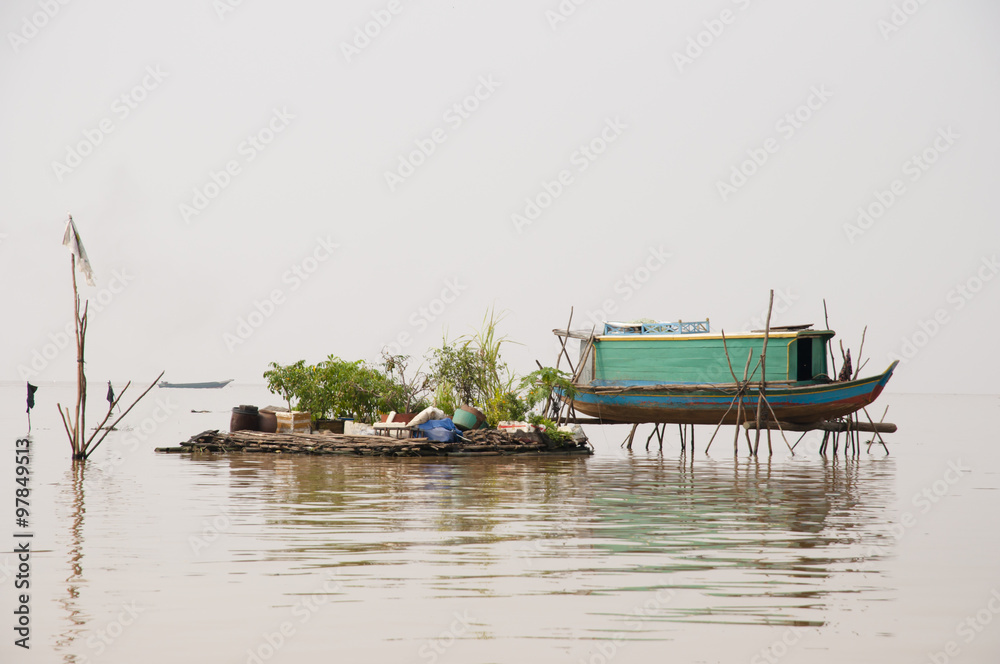 Stilt House - Tonle Sap Lake - Cambodia