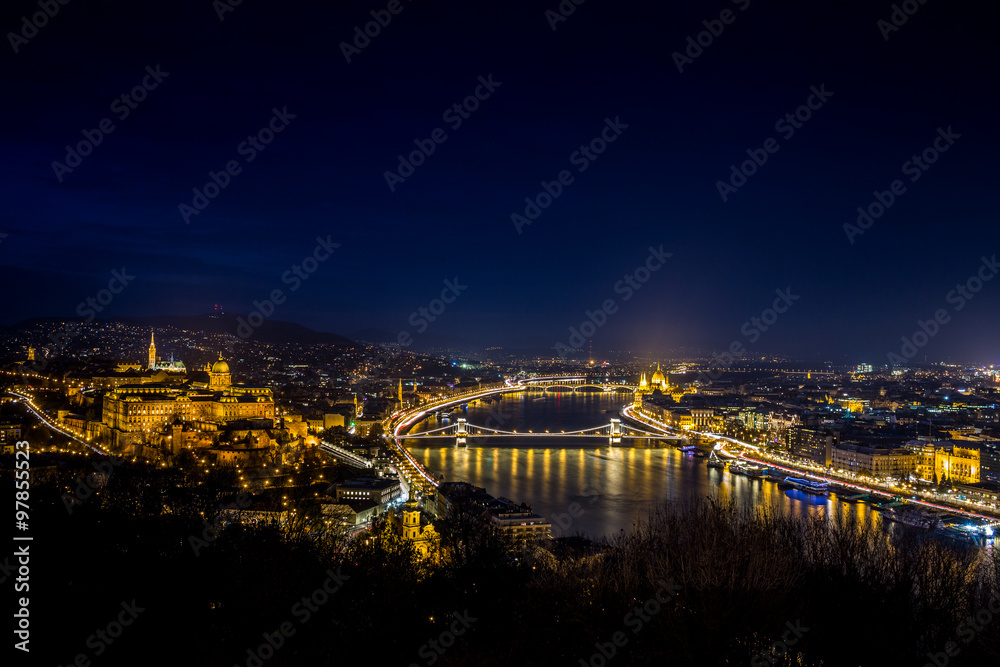 Obraz premium Budapest panorama, Hungary