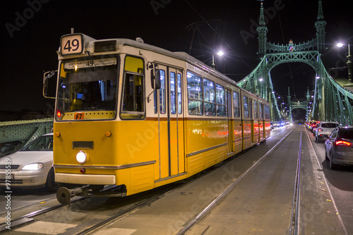 Chain Bridge in Budapest, Hungary