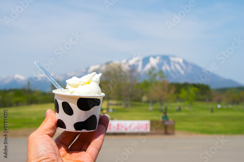 Koiwai farm,morioka city,iwate,tourism of japan（岩手県・小岩井農場）