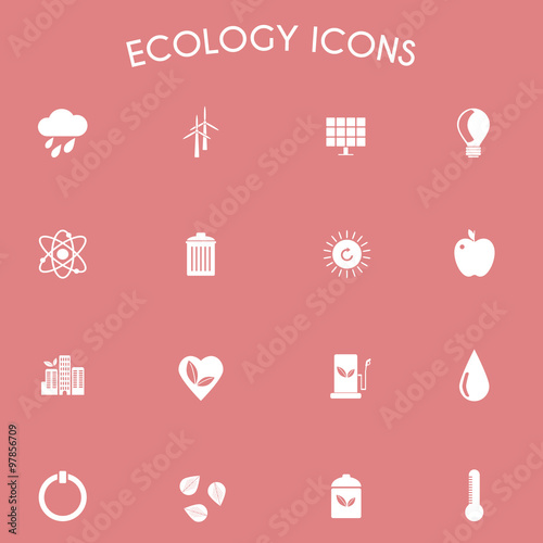 Ecology Icons Set