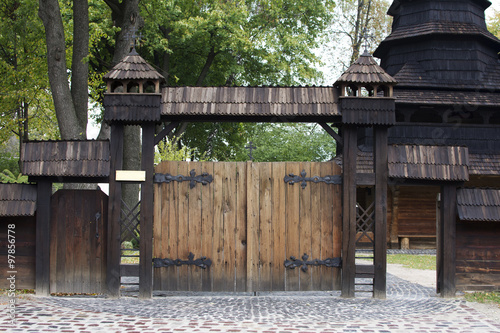 door to Eastern Orthodox Church, Lemko church